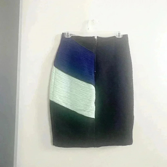 Anthropologie Maeve colorblock skirt 2 - Picture 3 of 3